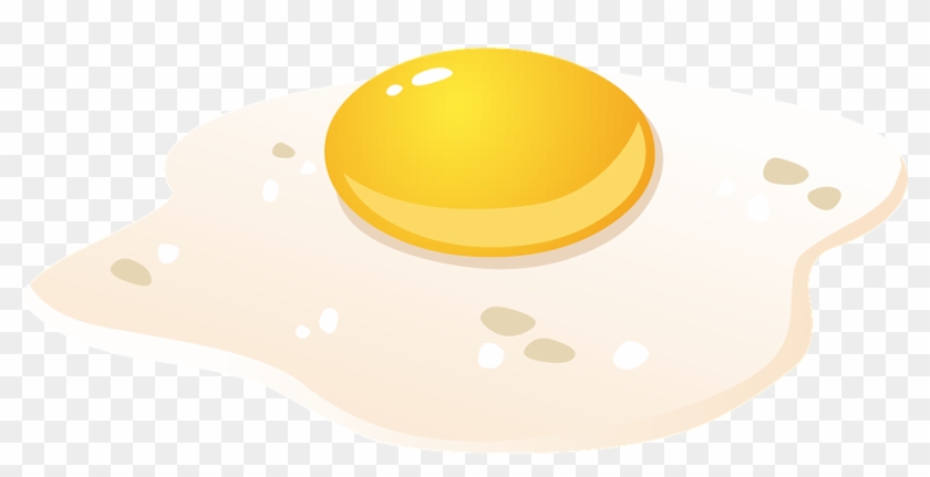 Ei, Frühstück, Dotter, Eiweiß, Braten - Fried Egg Vector Png #173994