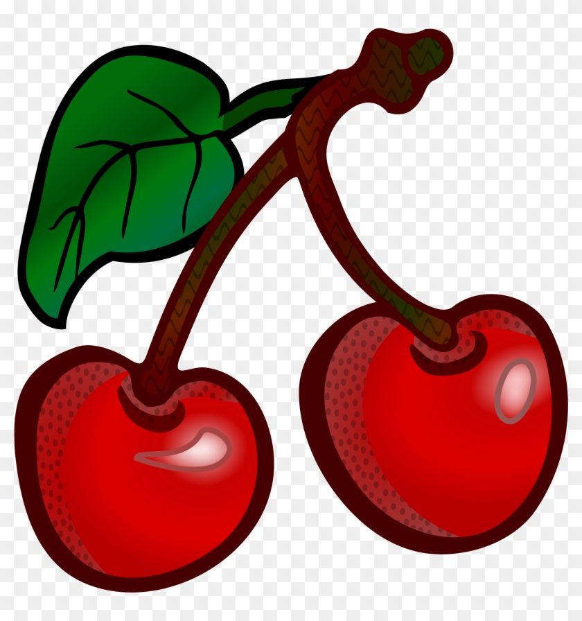 Amazing Kirsche Clipart With Kirsche - Cherries Clipart #174035