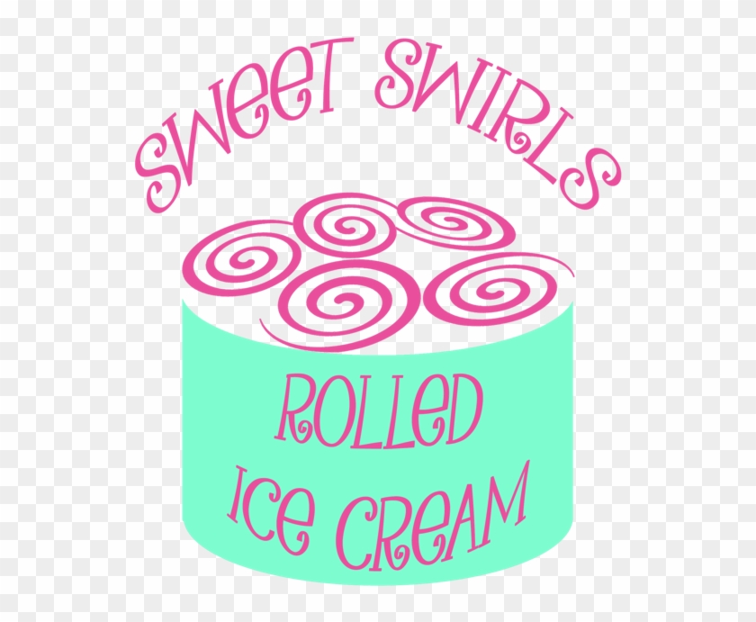 Sweet Swirls Rolled Ice Cream - Sweet Swirls Rolled Ice Cream #174110