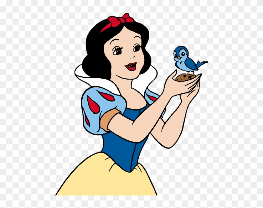 Snow White Clipart Snow White And The Seven Dwarfs - Snow White And The Bird #174118