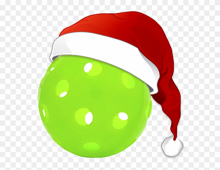 Santa Hat Pickle Ball - Illustration #174245