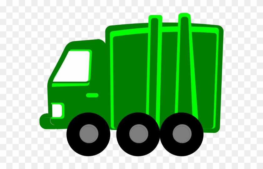 Garbage Truck Vector Art #174293