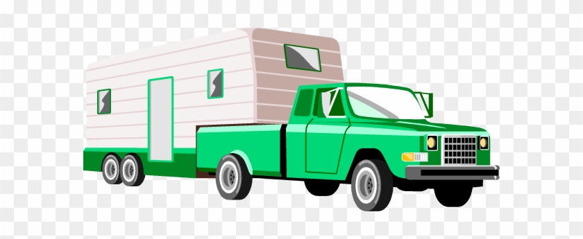 Horse - Truck And Rv Trailer Clipart #174336