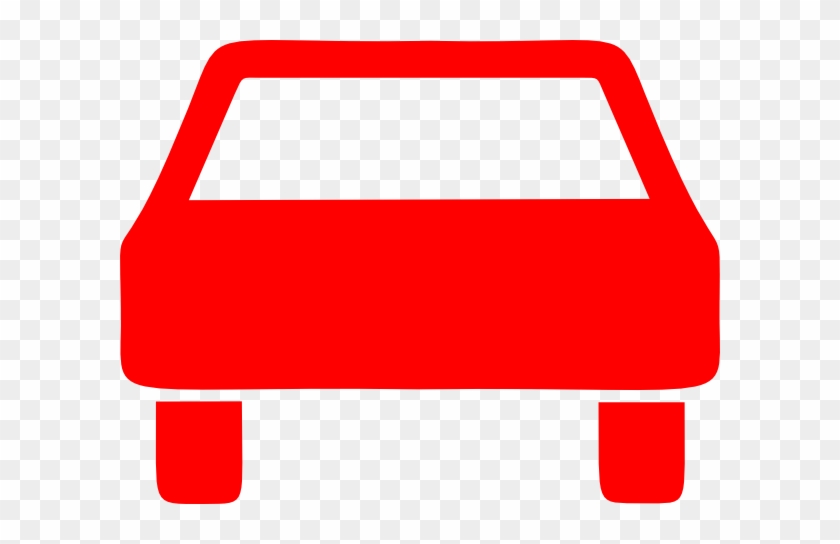 Red Car Clip Art - Red Car Silhouette Png #174341