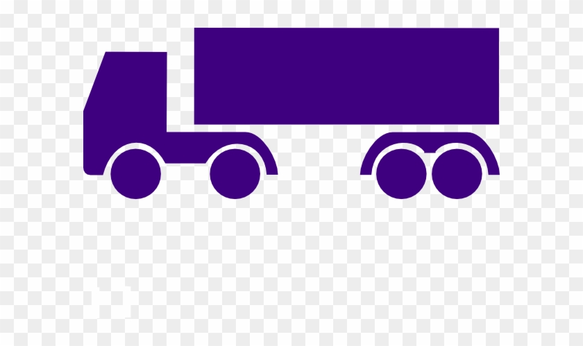Truck Clip Art - Purple Truck Clipart #174344