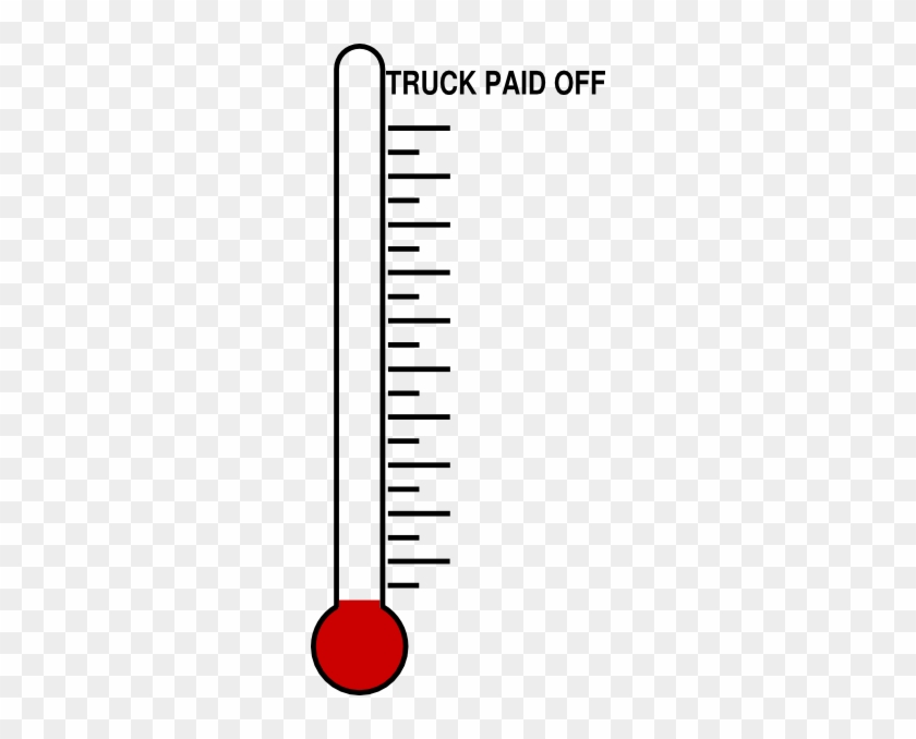 Printable Fundraising Thermometer Clipart - Fundraising Thermometer Png #174348