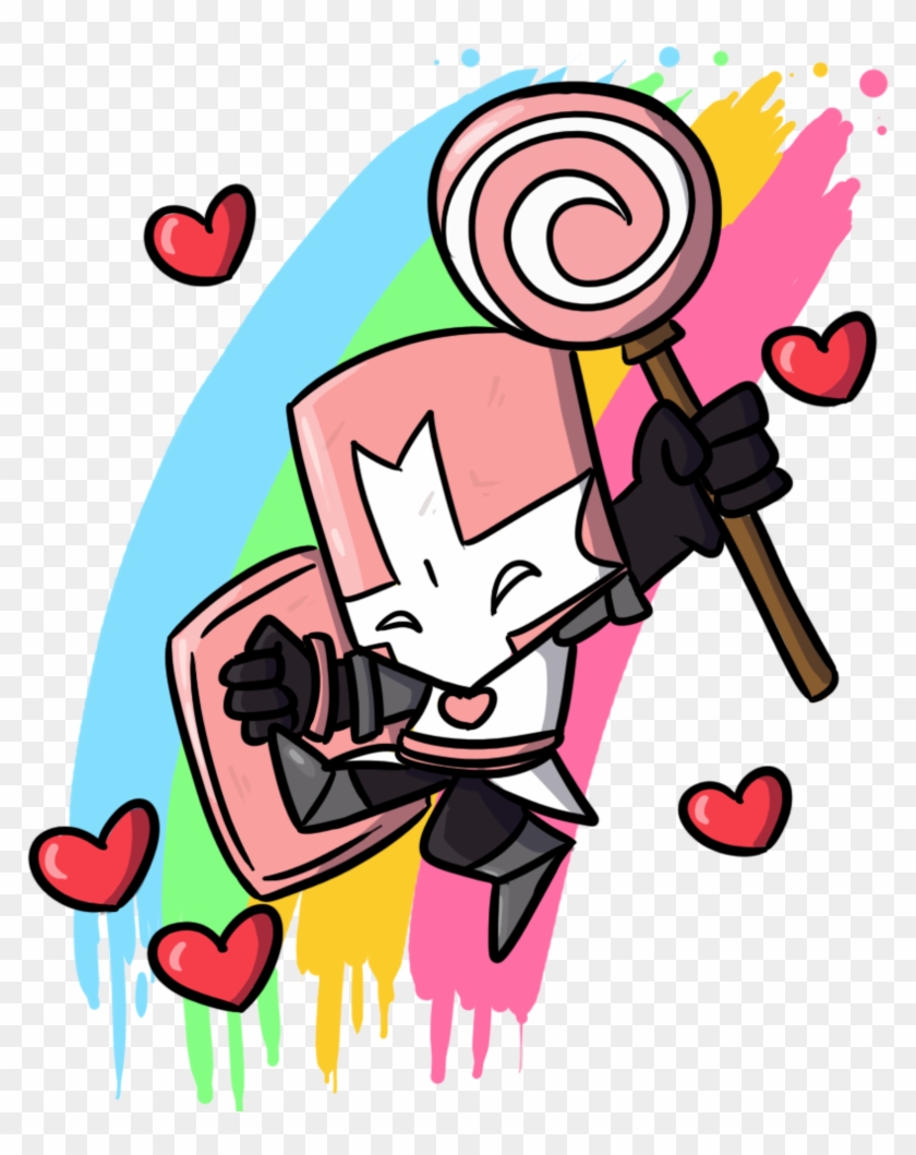 Oh My God So Intense By Pickles 4 Nickles - Castle Crashers Pink Knight Profile #174424