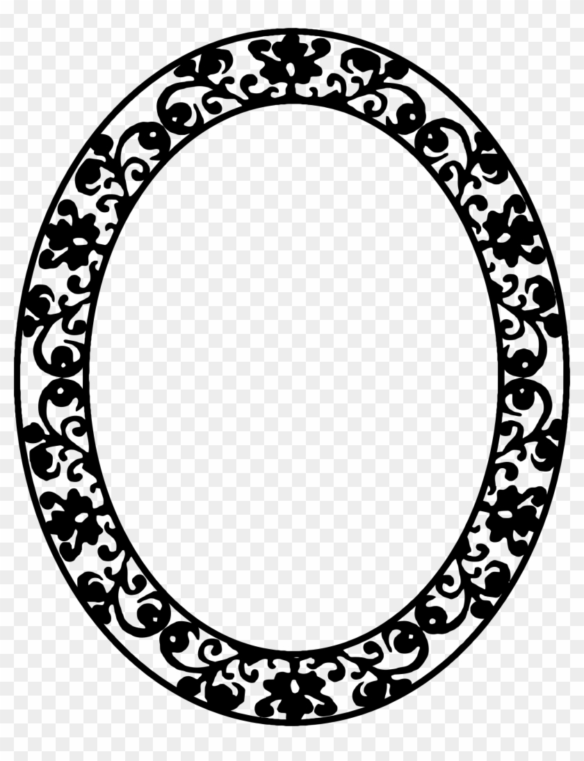 Clipart - Oval Frame Png #174530