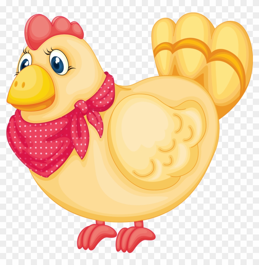 Clipart Charming Inspiration Chicken Clipart Images - Gallo Gallina Y Pollitos #174560