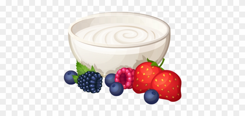 Breakfast Cereal Pancake Food Clip Art - Fruit Yogurt Png #174568