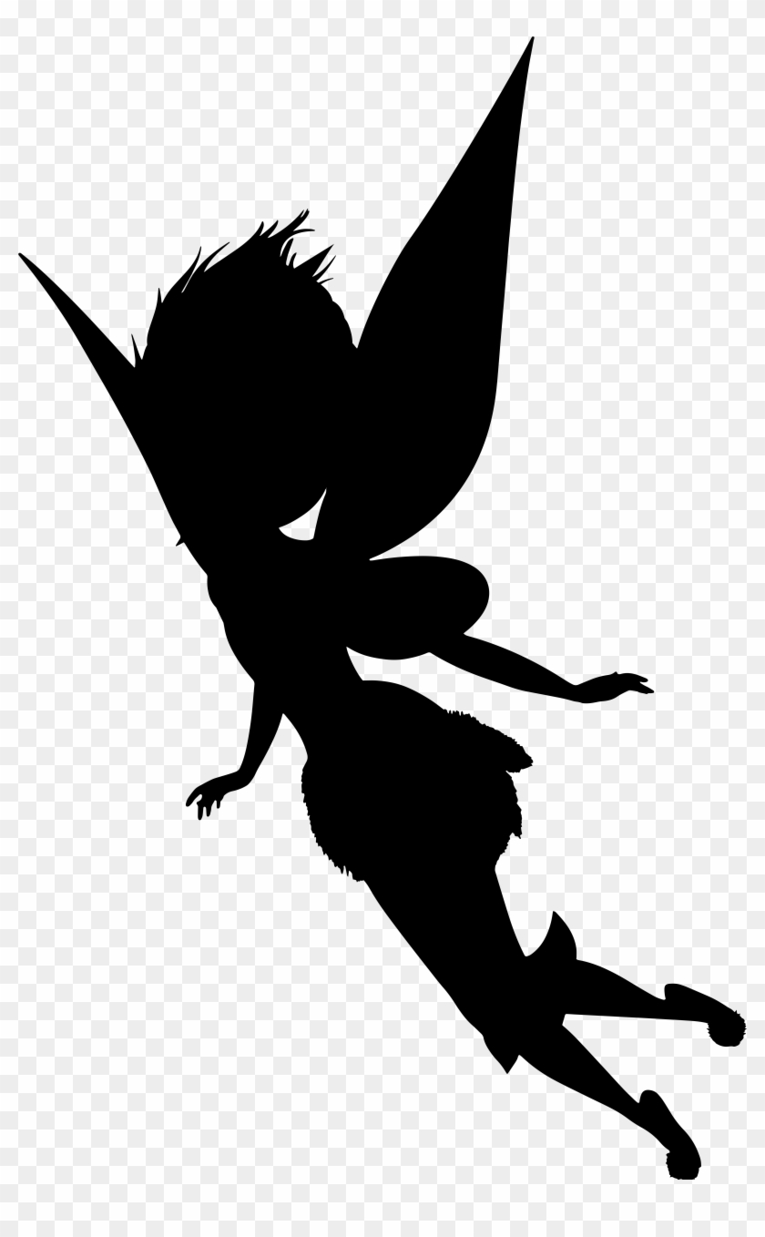 Image Result For Free Fairy Silhouette Fairies Pinterest - Fairy Silhouette Png #174617