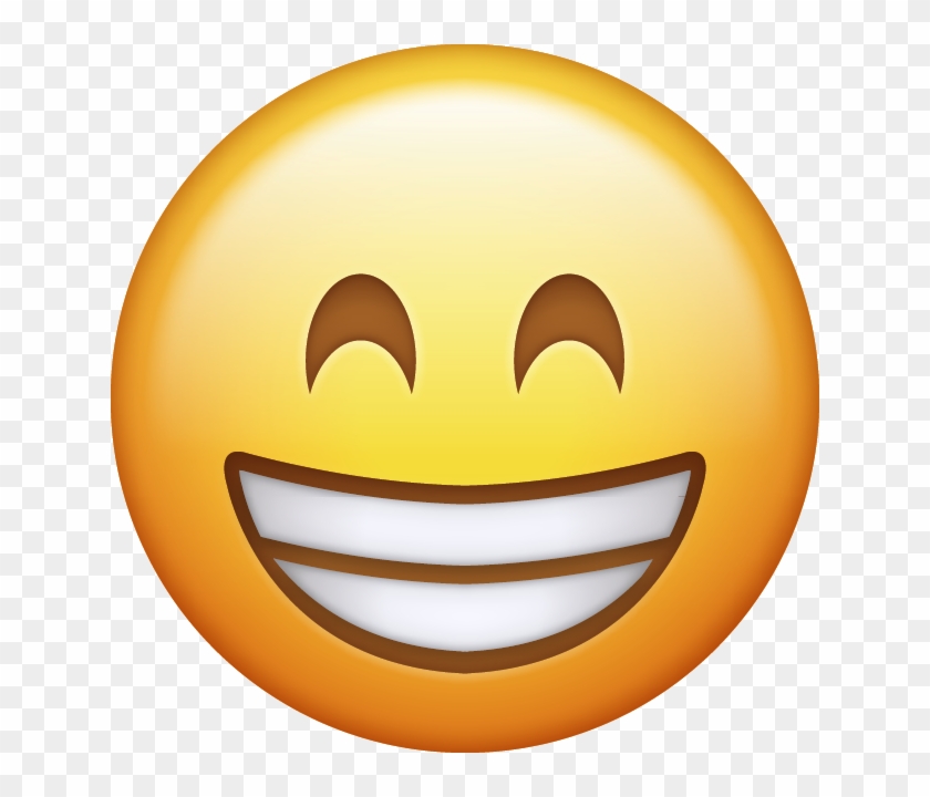 Emoji Png Ile Ilgili Görsel Sonucu - Beaming Face With Smiling Eyes Emoji #174635