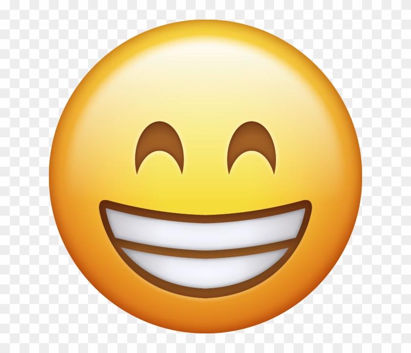 Emoji Png Ile Ilgili Görsel Sonucu - Beaming Face With Smiling Eyes Emoji #174635