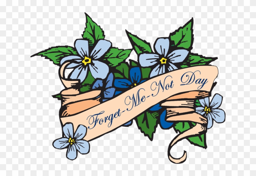 Forget Me Not Day - Forget Me Not Day Clip Art #174644