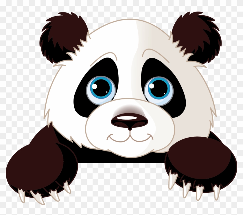 Giant Panda Free Content Clip Art - Imagenes De Animales En Caricatura #174650