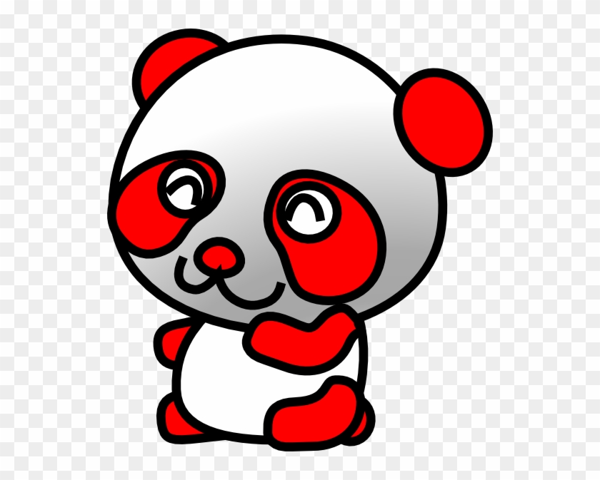 Red And White Panda #174654