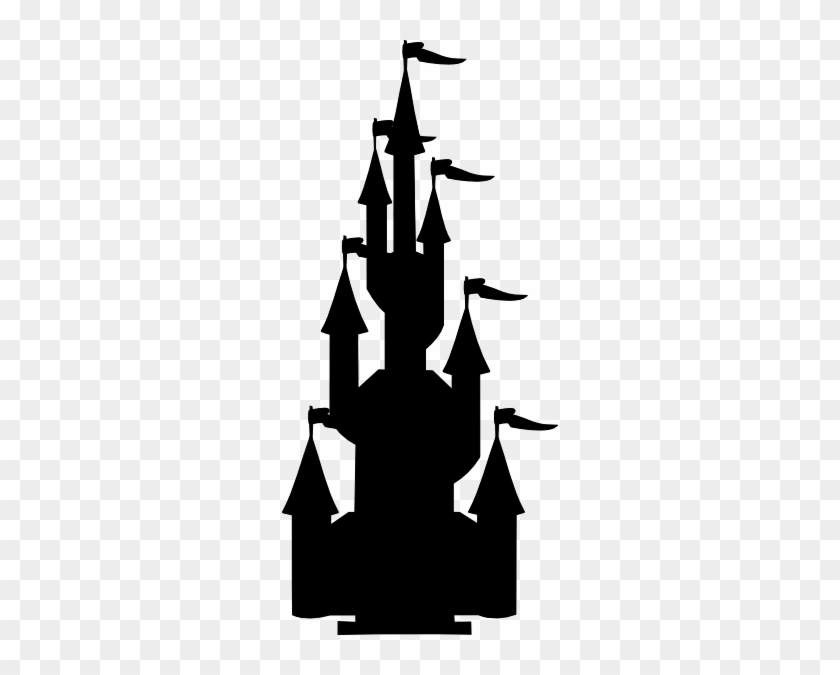 Castle Clipart Black And White Castle Clipart Black - Black Castle Clipart #174709