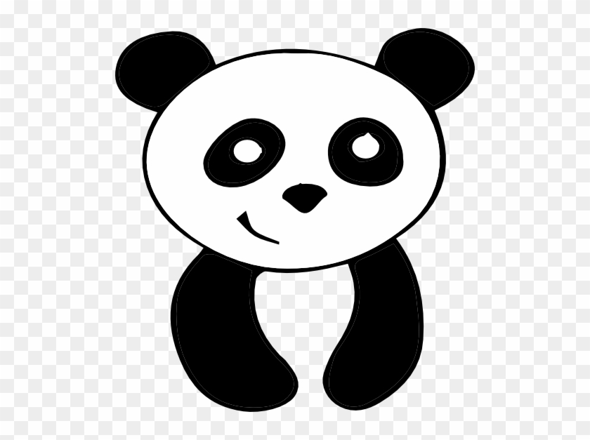 Free Panda Head Clipart Image - Panda Silhouette Clipart #174717
