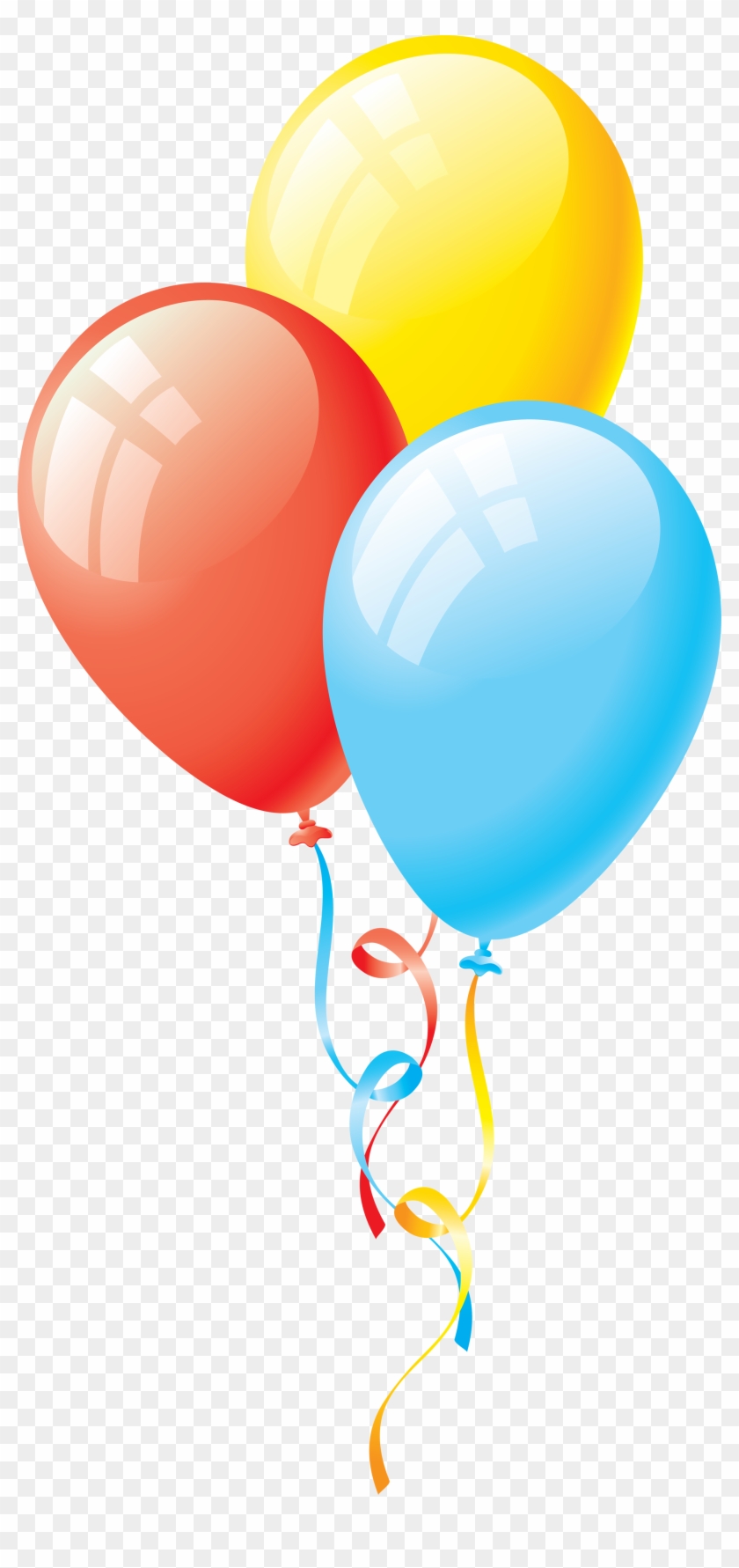 Colorful Balloon Png Image, - Birthday Balloon Clip Art #174780