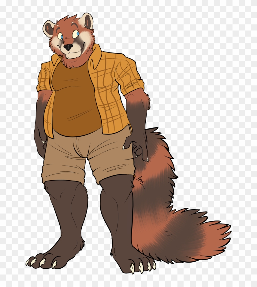 Red Panda Clipart Chubby - Chubby Fat Red Panda #174799