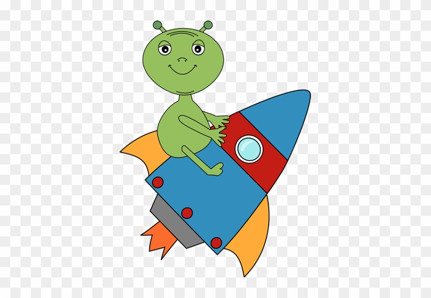 Rocket - Clipart - Aliens In Space Clipart #174837