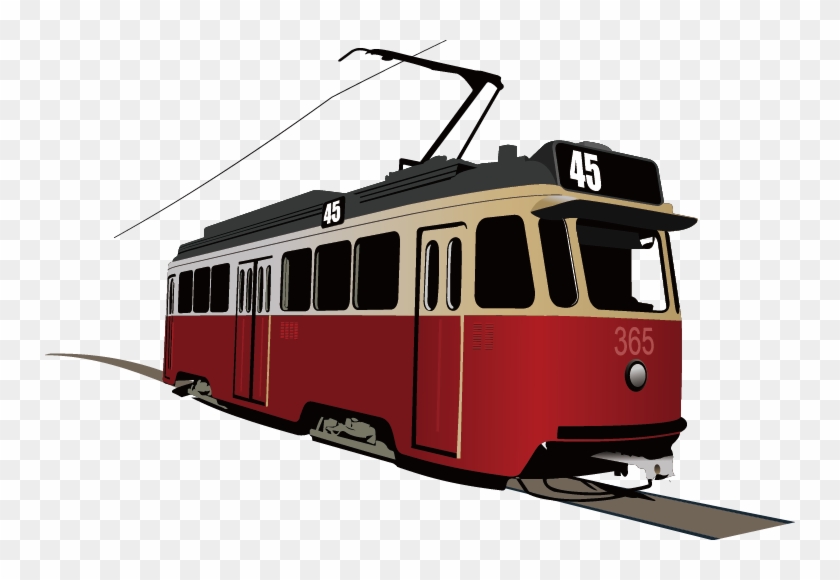 Trams In Lisbon Rapid Transit Clip Art - Tram Clip Art Free #174885