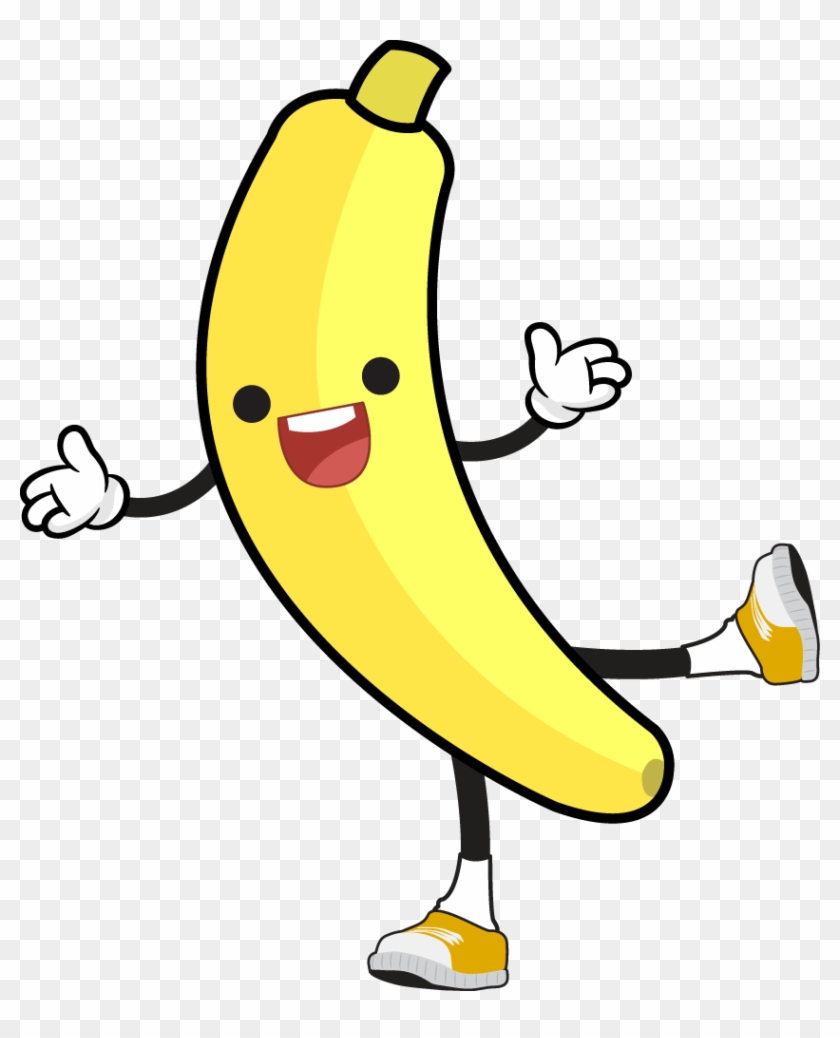 Clipart Banana - Cartoon Banana #174893