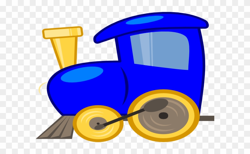 Blue Loco Train Clip Art At Clkercom Vector - Blue Train Engine Clipart #174906