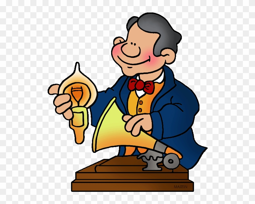 Thomas Clip Art - Invention Clipart #174912