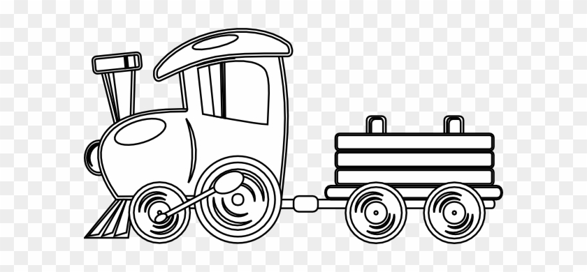 Train Clipart Black And White Png #174918