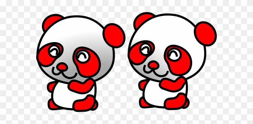 Red Panda Clip Art At Vector Clip Art - Red And White Panda #174996