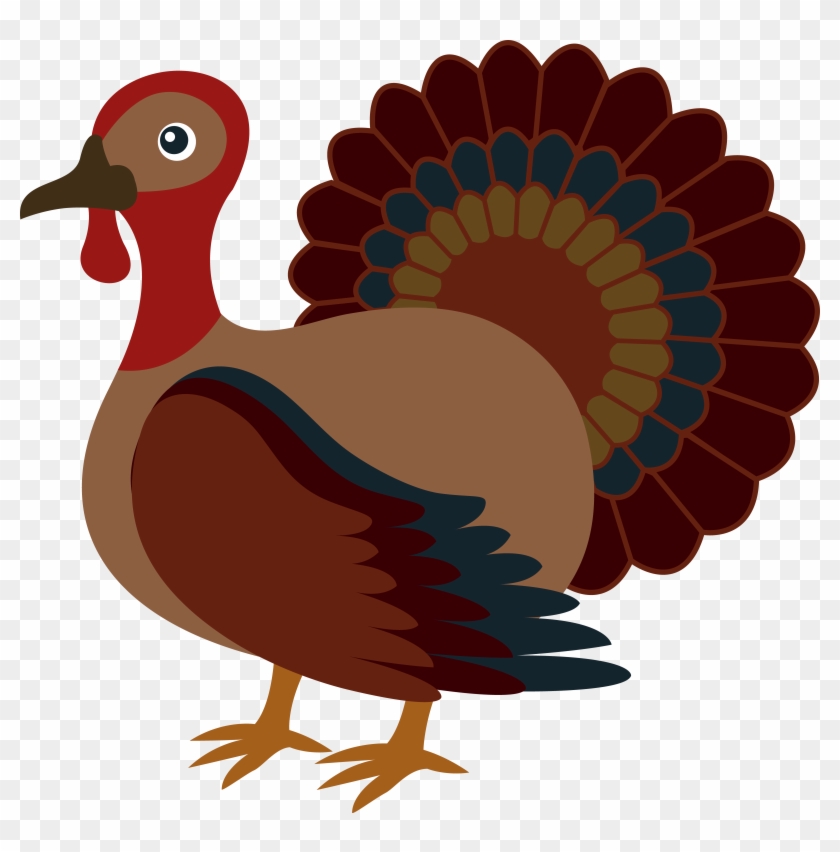 Thanksgiving Turkey Clip Art - Turkey Clipart Png #175009