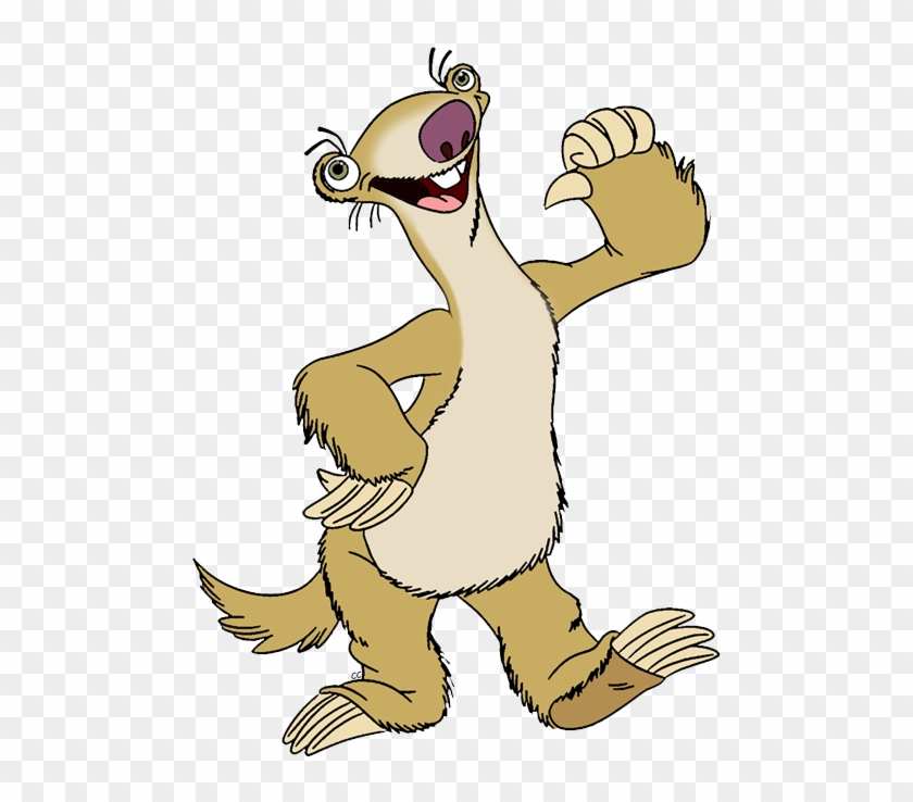 Sid Ice Age Cartoon - Free Transparent PNG Clipart Images Download