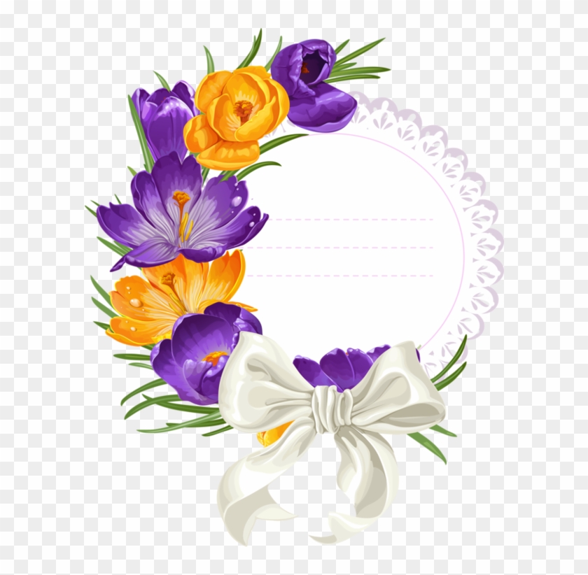 Clipart Krokusse Blüten #175080