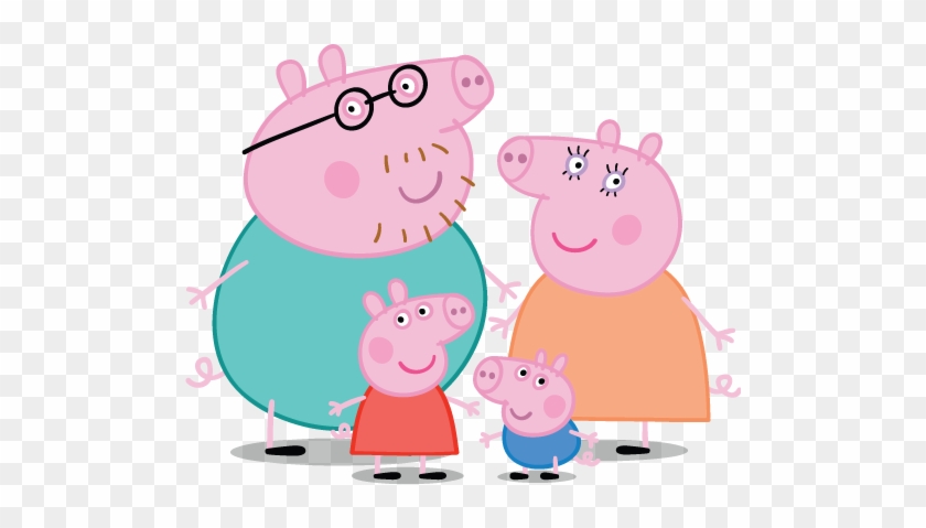 Peppa Pig Personajes - Familia Peppa Png #175084