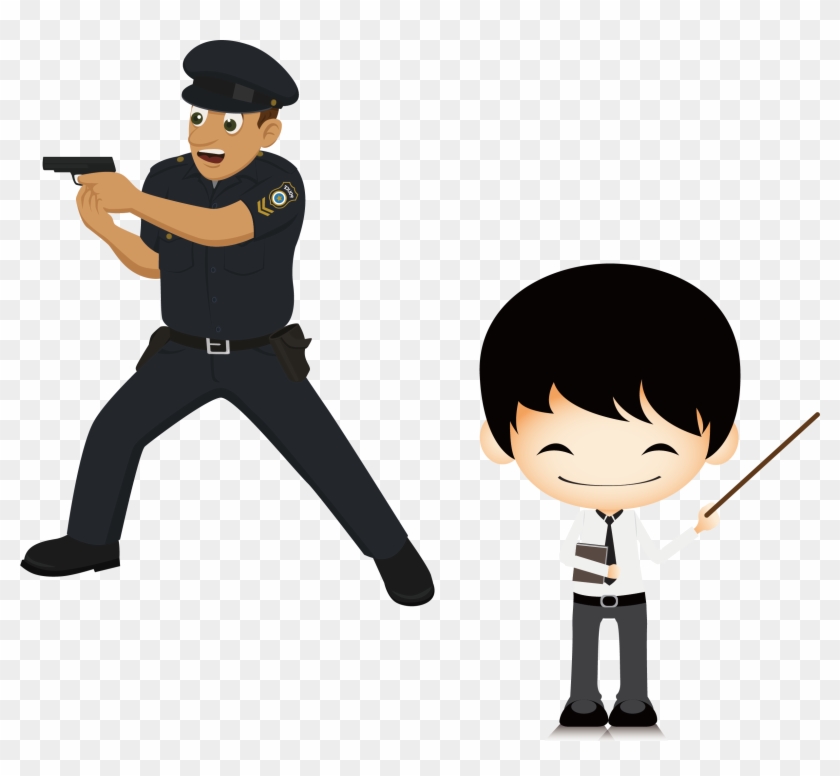 Cartoon Police Officer Clip Art - Cartoon Police Officer Clip Art #175150