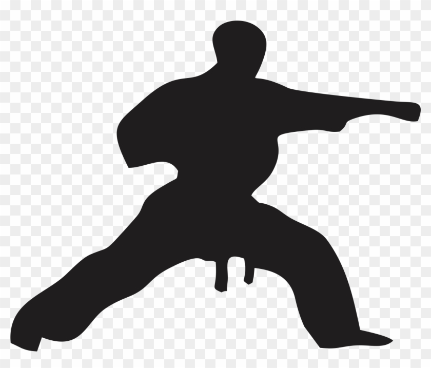 Karate Punch Silhouette #175153