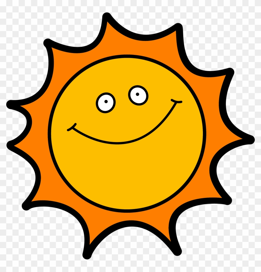 Happy Sun Clipart - Public Domain Free Clip Art #175162