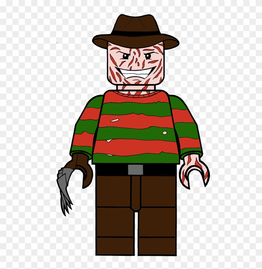 Freddy Lego Horror Icon By Kung Fu Eyebrow - Horror Icon #175200