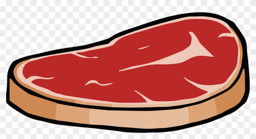 Steak Clip Art Meats Protein Clipart Clipart Kid - Red Meat Clipart #175325
