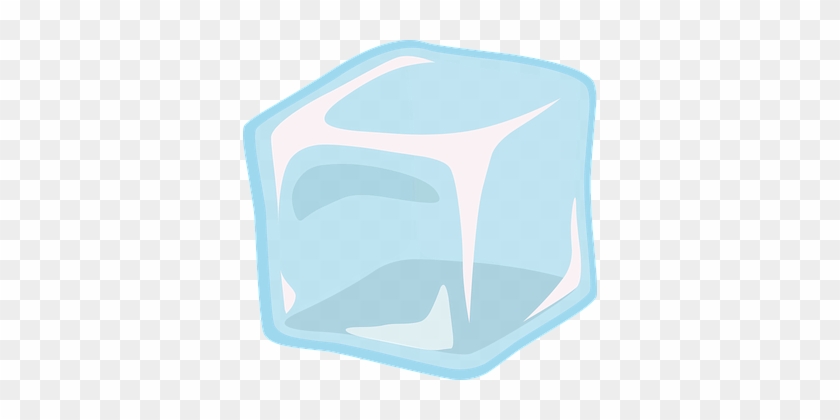 Ice Cube Transparent Water Cold Frozen Cle - Cubo De Hielo Vector #175507