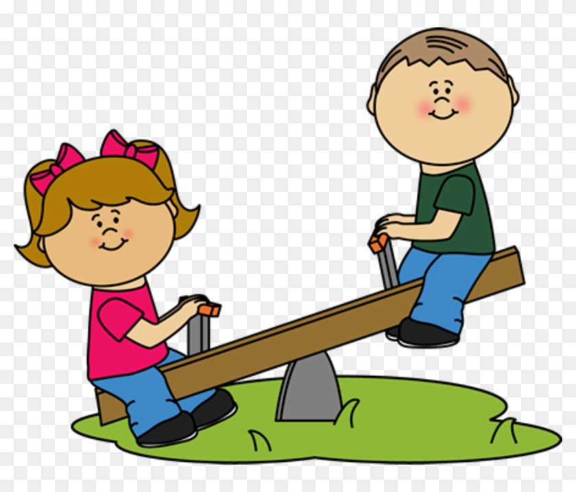 Seesaw Clipart - See Saw Clipart #175520