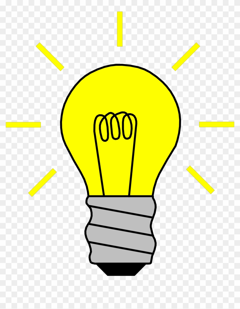 Clipart Light Bulb - Light Bulb Clip Art Transparent #175574