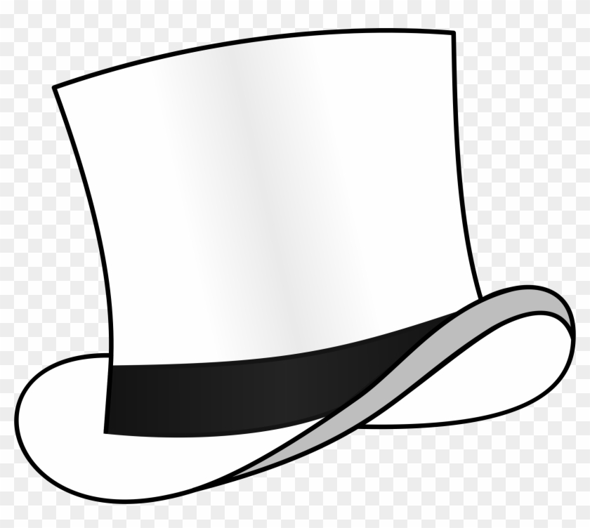 Big Image - Top Hat Black And White #175591