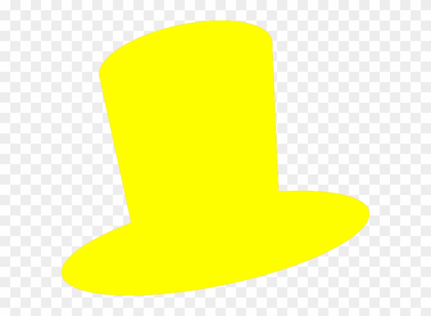 Yellow Top Hat Clipart #175596