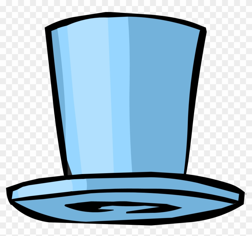 Related Blue Top Hat Clipart - Club Penguin Top Hat #175602