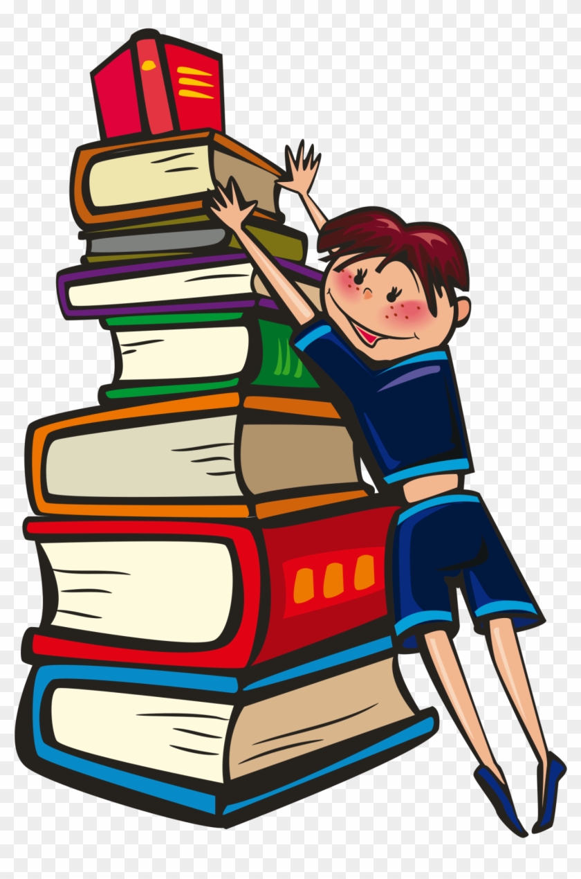 Clipart Livres Enfants - Books Are Our Best Friend #175609