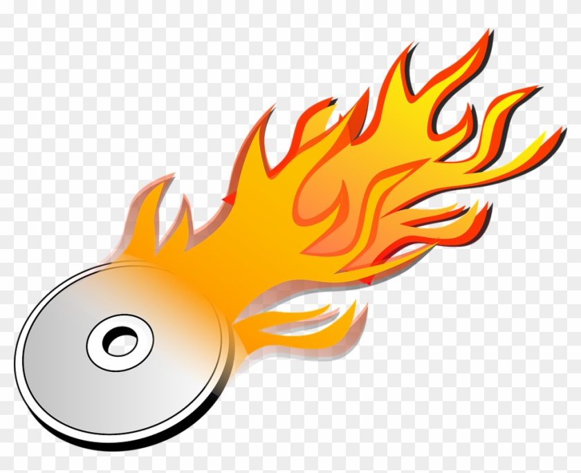 Fire Clipart Api - Cd Burning #175619