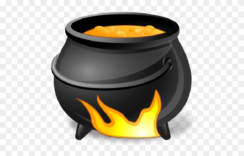 Witches Cauldron Halloween Cartoon Clip Art - Cauldron Cartoon #175622