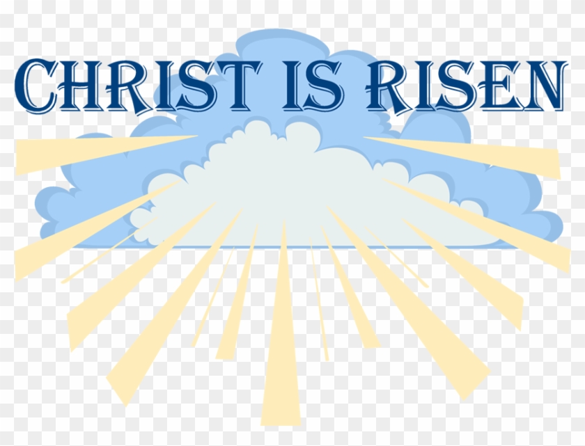 Christian Clip Art Walking With God - Christ Is Risen Clipart #175653